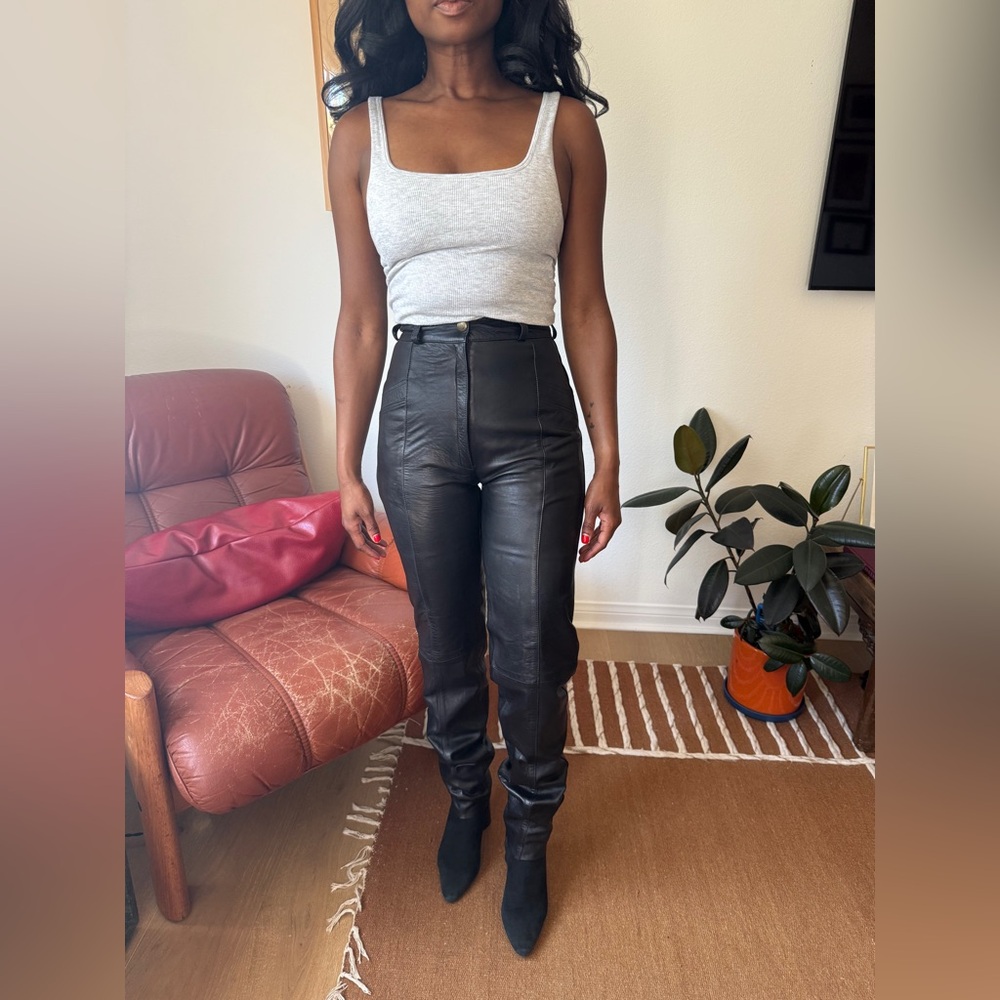 Sierra Vintage Leather Pants